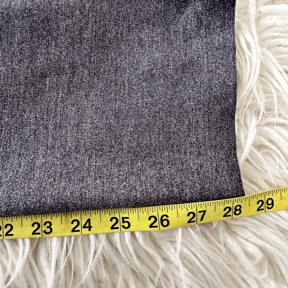 Lululemon On The Fly Heathered Gray Drawstring Waist Pants Ladies Size‎ 12